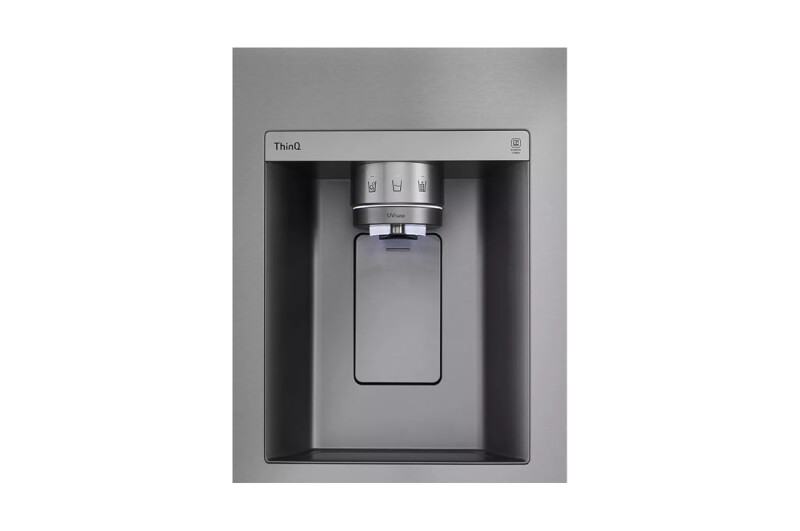 23 cu. ft. Smart Side-by-Side Counter-Depth InstaView® Refrigerator with Craft Ice™ LRSOC2306S