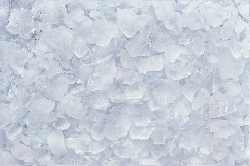 Bite-sized Crushed Ice