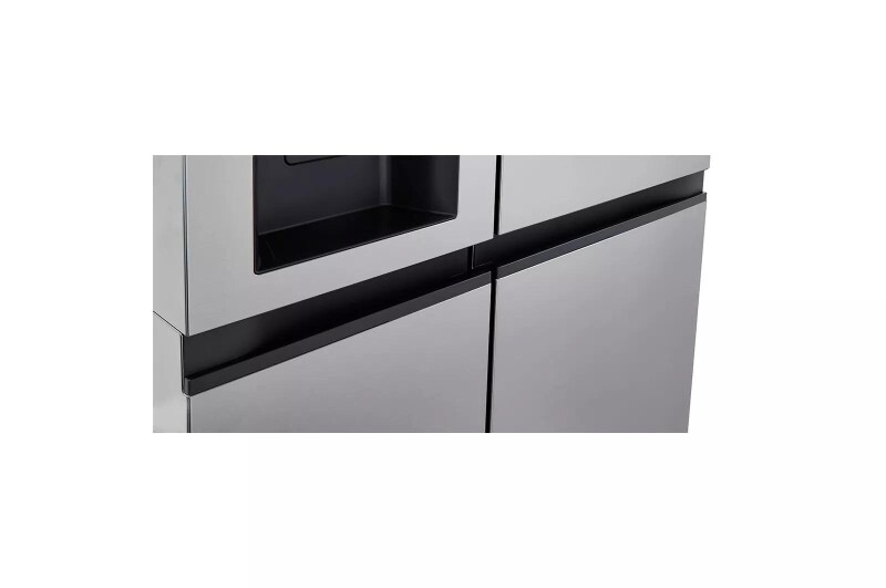 23 cu. ft. Side-by-Side Counter-Depth Refrigerator with Smooth Touch Dispenser view 4