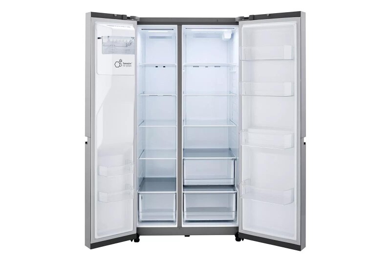 23 cu. ft. Side-by-Side Counter-Depth Refrigerator with Smooth Touch Dispenser view 5
