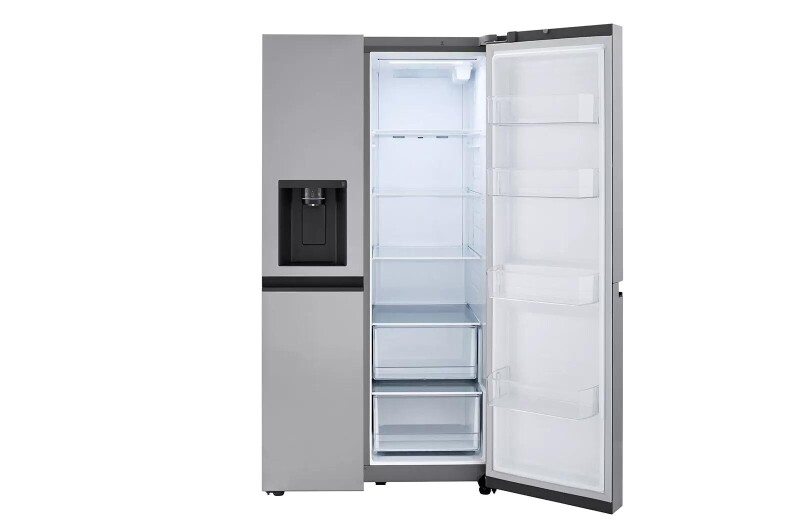 23 cu. ft. Side-by-Side Counter-Depth Refrigerator with Smooth Touch Dispenser view 6