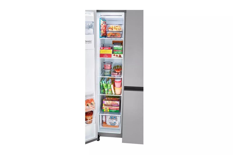 23 cu. ft. Side-by-Side Counter-Depth Refrigerator with Smooth Touch Dispenser view 11