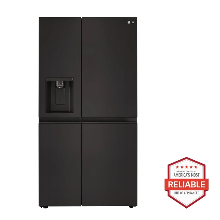 27 cu. ft. Side-by-Side Refrigerator with Smooth Touch Ice Dispenser LRSXS2706B