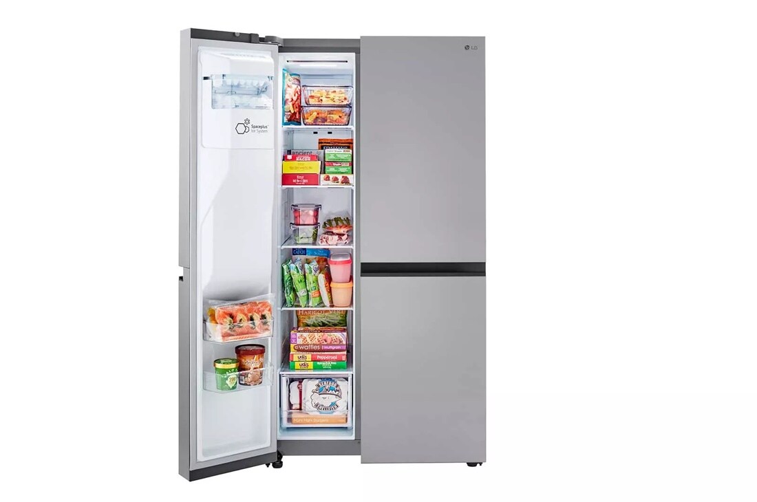27 cu. ft. Side-by-Side Refrigerator with Smooth Touch Ice Dispenser view 3