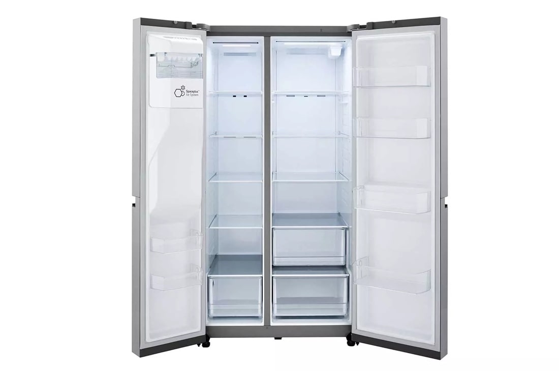 27 cu. ft. Side-by-Side Refrigerator with Smooth Touch Ice Dispenser view 4