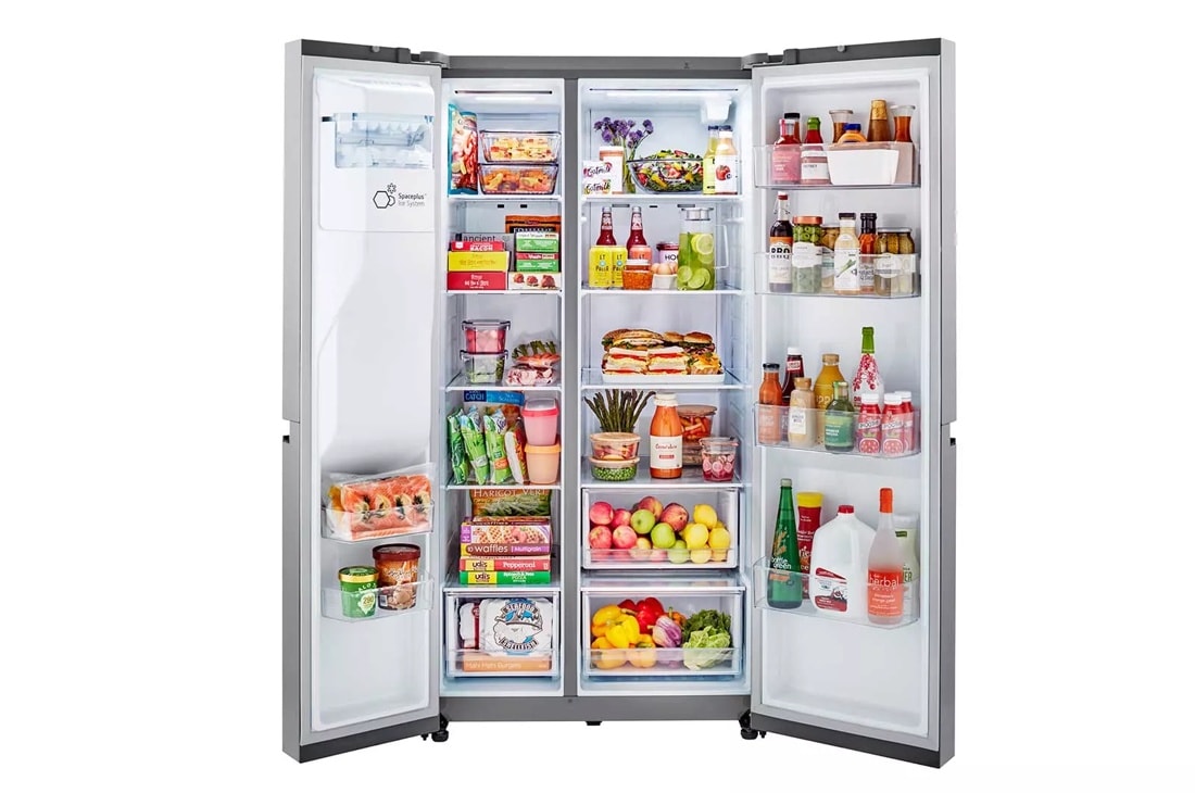 27 cu. ft. Side-by-Side Refrigerator with Smooth Touch Ice Dispenser view 5