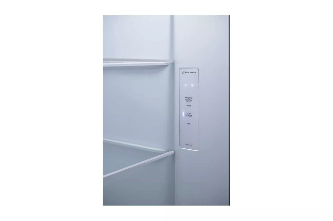 27 cu. ft. Side-by-Side Refrigerator with Smooth Touch Ice Dispenser view 7
