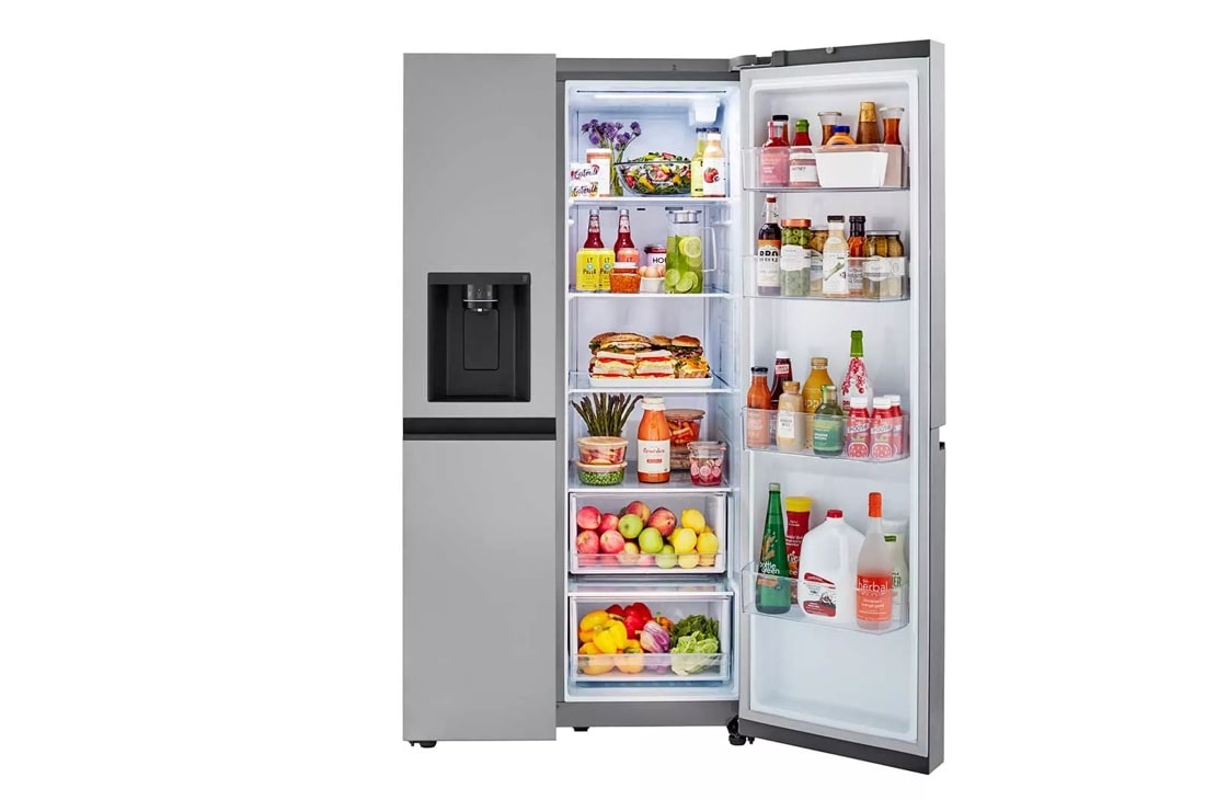 27 cu. ft. Side-by-Side Refrigerator with Smooth Touch Ice Dispenser LRSXS2706V
