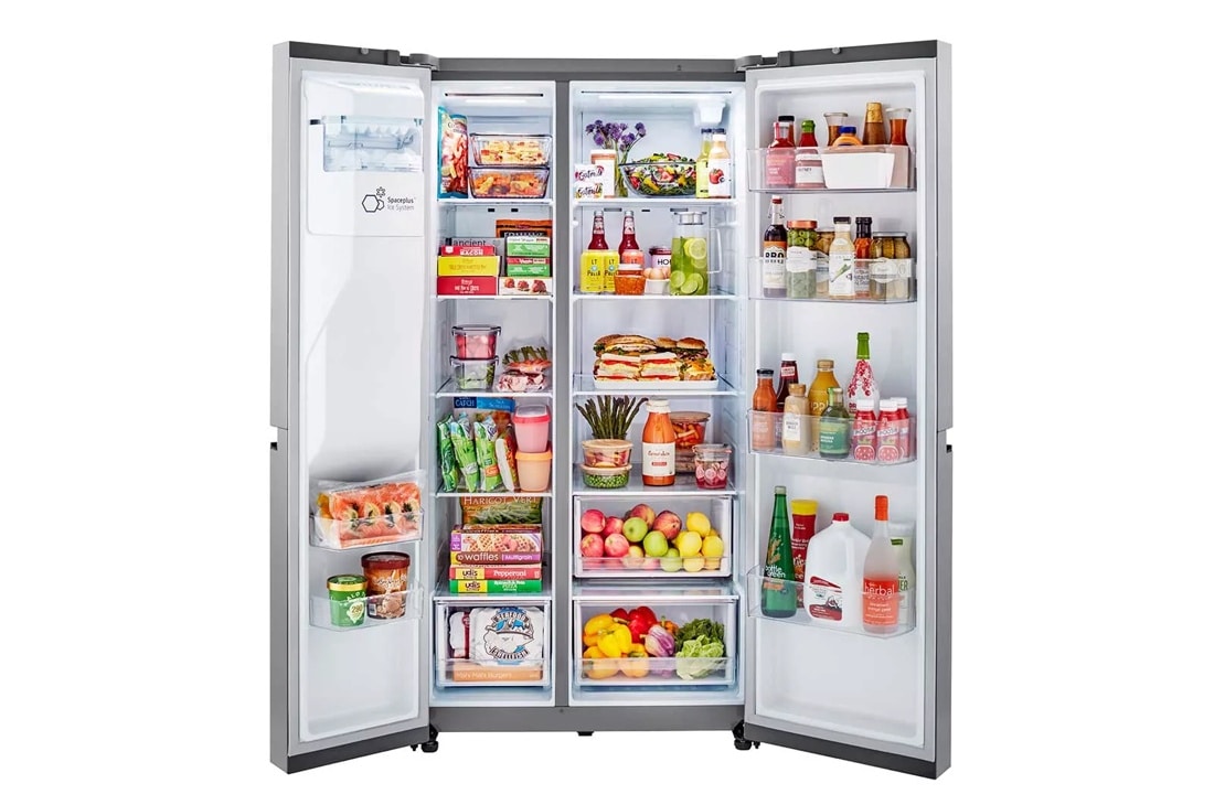 27 cu. ft. Side-by-Side Refrigerator with Smooth Touch Ice Dispenser LRSXS2706V