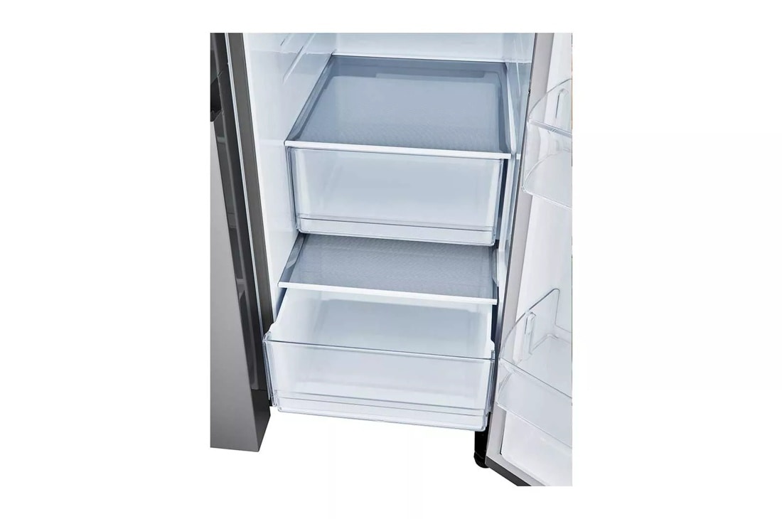 27 cu. ft. Side-by-Side Refrigerator with Smooth Touch Ice Dispenser LRSXS2706V