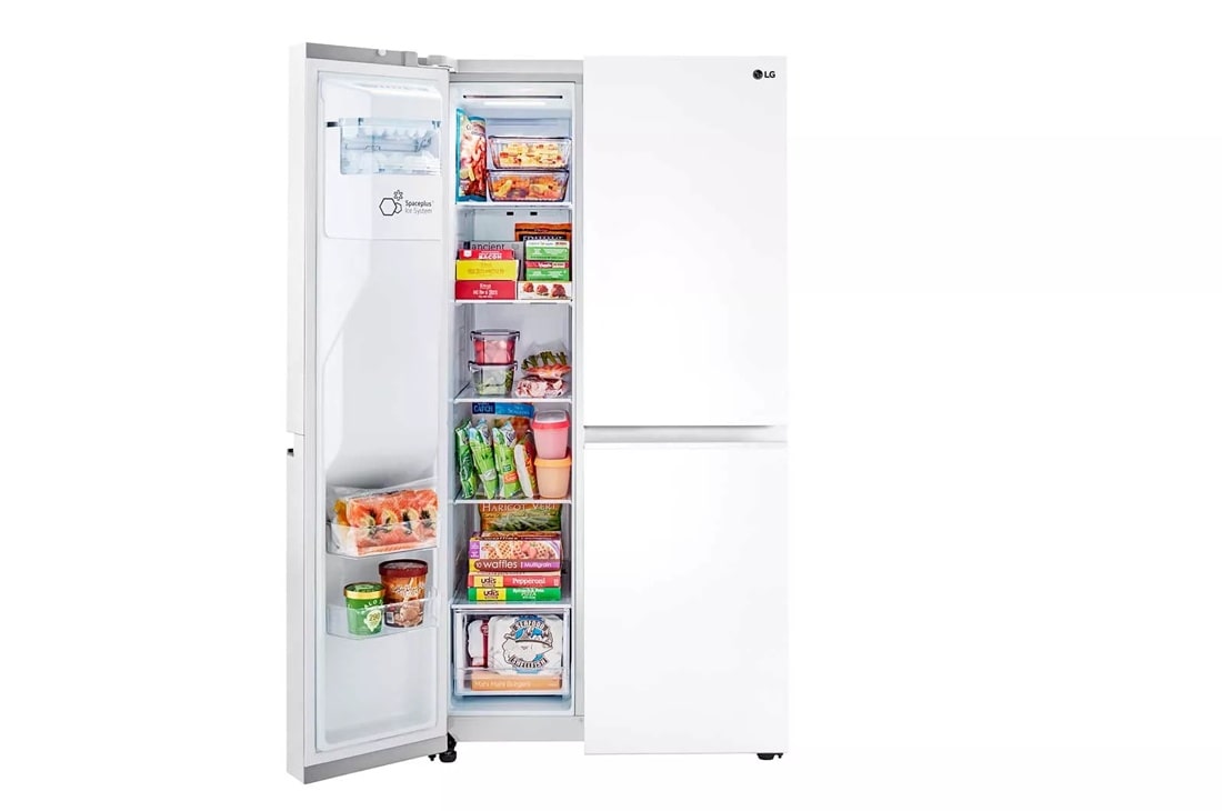 27 cu. ft. Side-by-Side Refrigerator with Smooth Touch Ice Dispenser LRSXS2706W