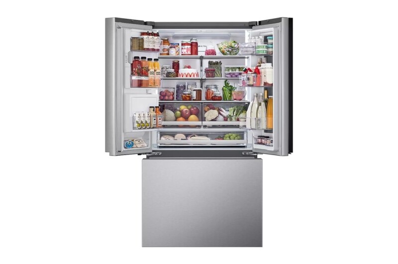 26 cu. ft. Smart Mirror InstaView® Counter-Depth MAX™ French Door Refrigerator with Four Types of Ice view 6