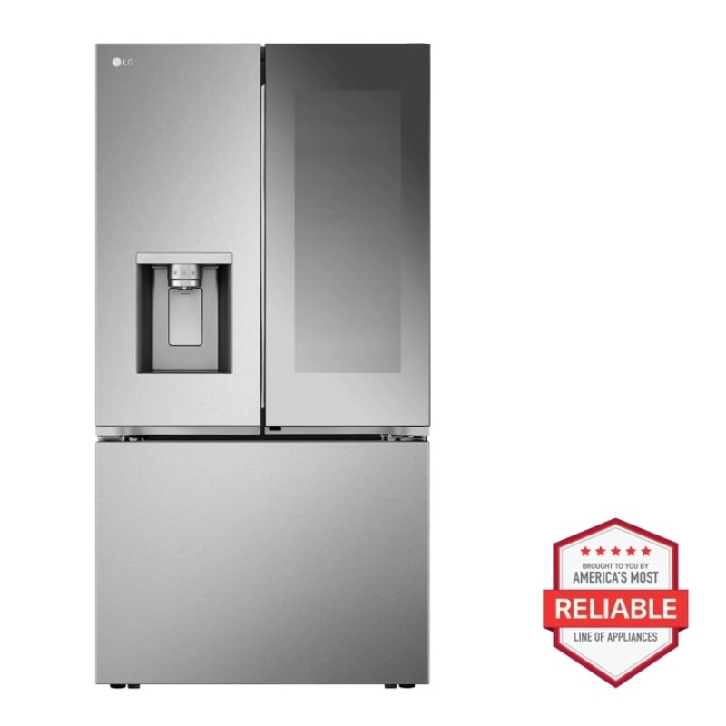 26 cu. ft. Smart Mirror InstaView® Counter-Depth MAX™ French Door Refrigerator with Four Types of Ice view 11