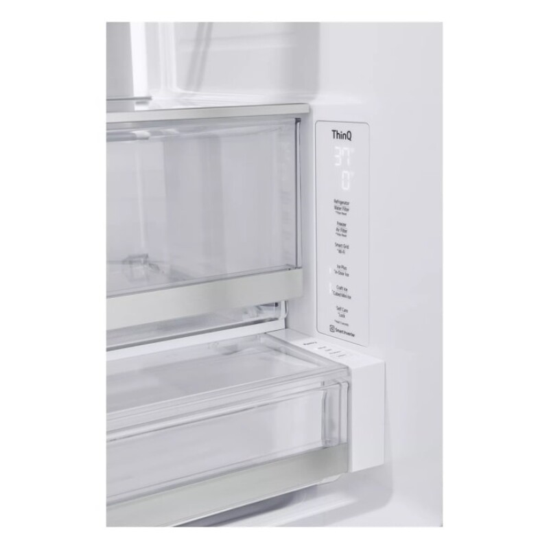 31 cu. ft. Smart Standard-Depth MAX™ French Door Refrigerator with Four Types of Ice and Mirror InstaView® LRYKS3106D