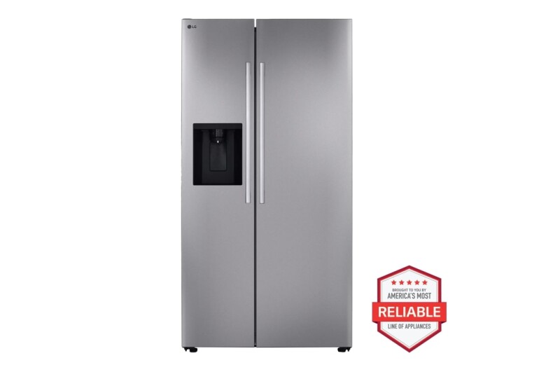 LG 27 cu. ft. Standard-Depth, Side-by-side Refrigerator, with Ice and Water and Bar Handle Design Other LS27T3230S Picture 1