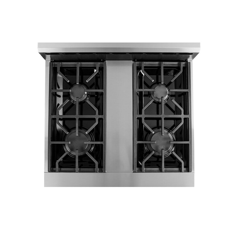 LS Series Gas Range- 6 German Sealed Burner with Convection Oven, 36 inch LS3622