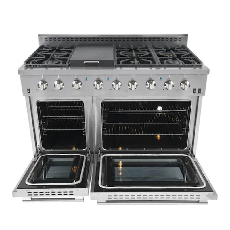 LS Series Gas Range- 6 German Sealed Burner with Convection Oven, 36 inch LS3622