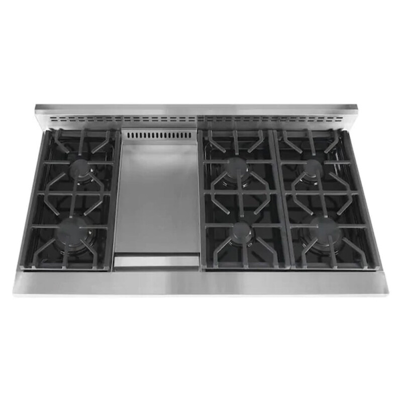 LS Series Gas Range- 6 German Sealed Burner with Convection Oven, 36 inch LS3622