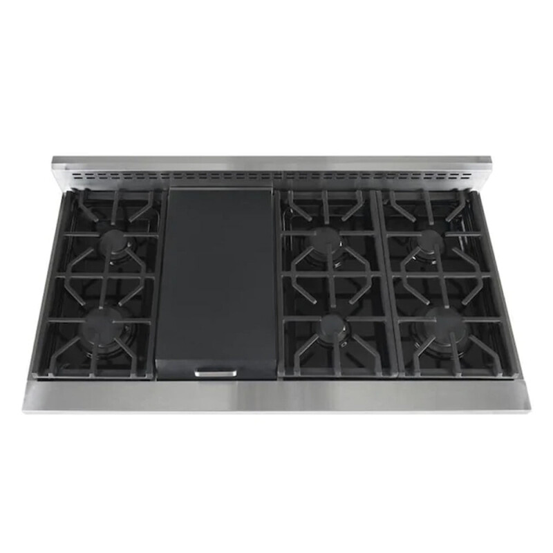 LS Series Gas Range- 6 German Sealed Burner with Convection Oven, 36 inch LS3622