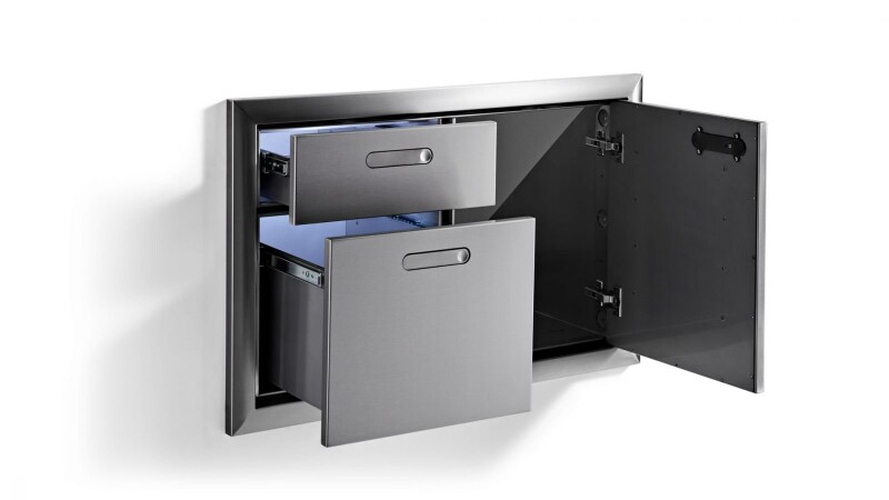 36" Ventana Door Drawer Combination LSA364