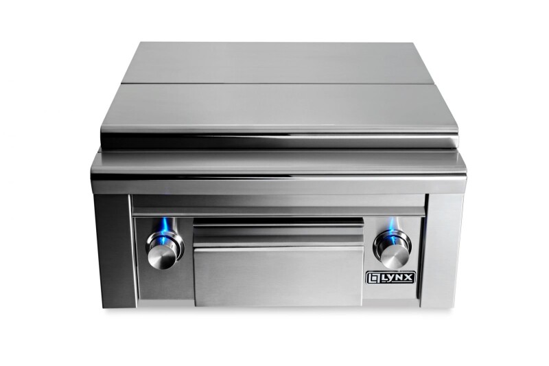 Professional Prep Center with Double Side Burner LSB2PC1LP