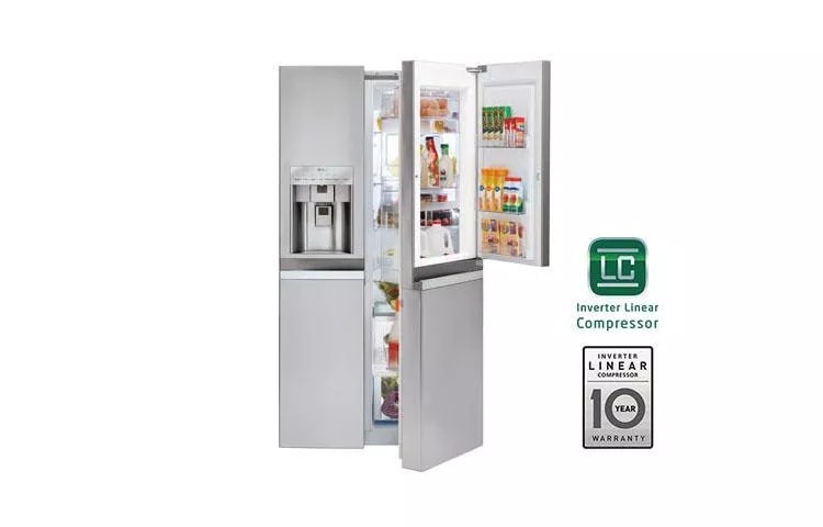 22 Cu. Ft. Large Capacity Side-by-side Refrigerator W/door-in-door® LSC22991ST