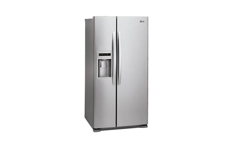 Large Capacity Side-by-Side Refrigerator with Ice & Water Dispenser (Fits a 33" Opening) LSC23924ST