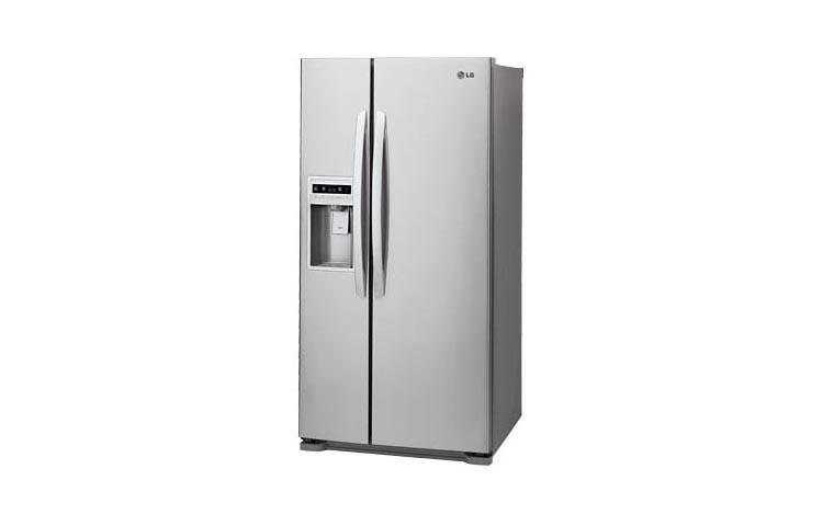 Large Capacity Side-by-Side Refrigerator with Ice & Water Dispenser (Fits a 33" Opening) LSC23924ST