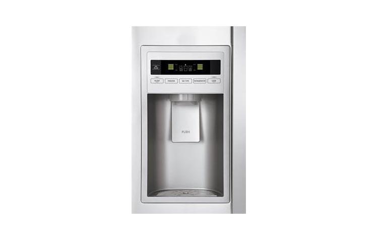 Large Capacity Side-by-Side Refrigerator with Ice & Water Dispenser (Fits a 33" Opening) LSC23924ST
