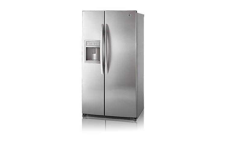 Side-By-Side Refrigerator with Ice and Water Dispenser (26.5 cu.ft.) LSC27910ST