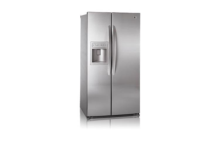 Side-By-Side Refrigerator with Ice and Water Dispenser (26.5 cu.ft.) LSC27910ST