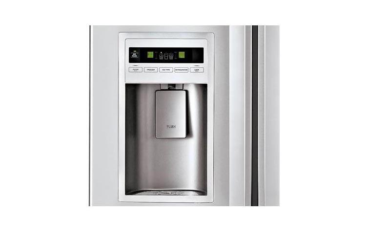 Large Capacity Side-By-Side Refrigerator with Ice & Water Dispenser LSC27914ST