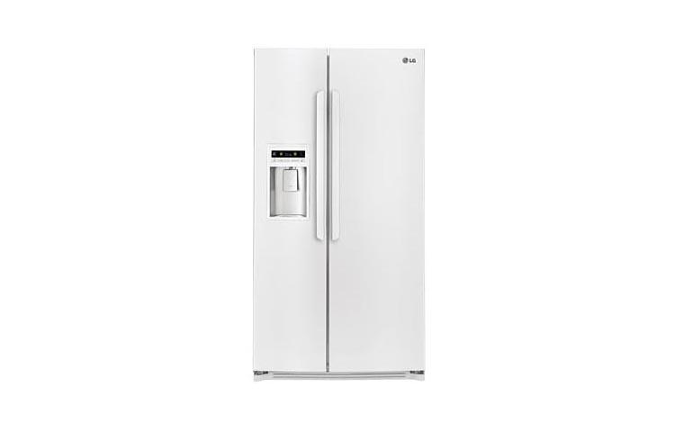 Large Capacity Side-By-Side Refrigerator with Ice & Water Dispenser LSC27914SW