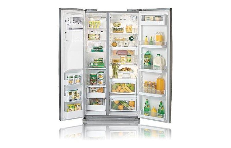 Large Capacity Side-By-Side Refrigerator with Ice & Water Dispenser LSC27931ST