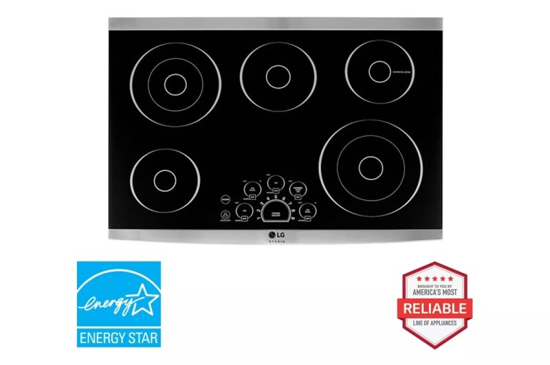 LG STUDIO Electric Cooktop 30” Studio EGO Burner LSCE305STE