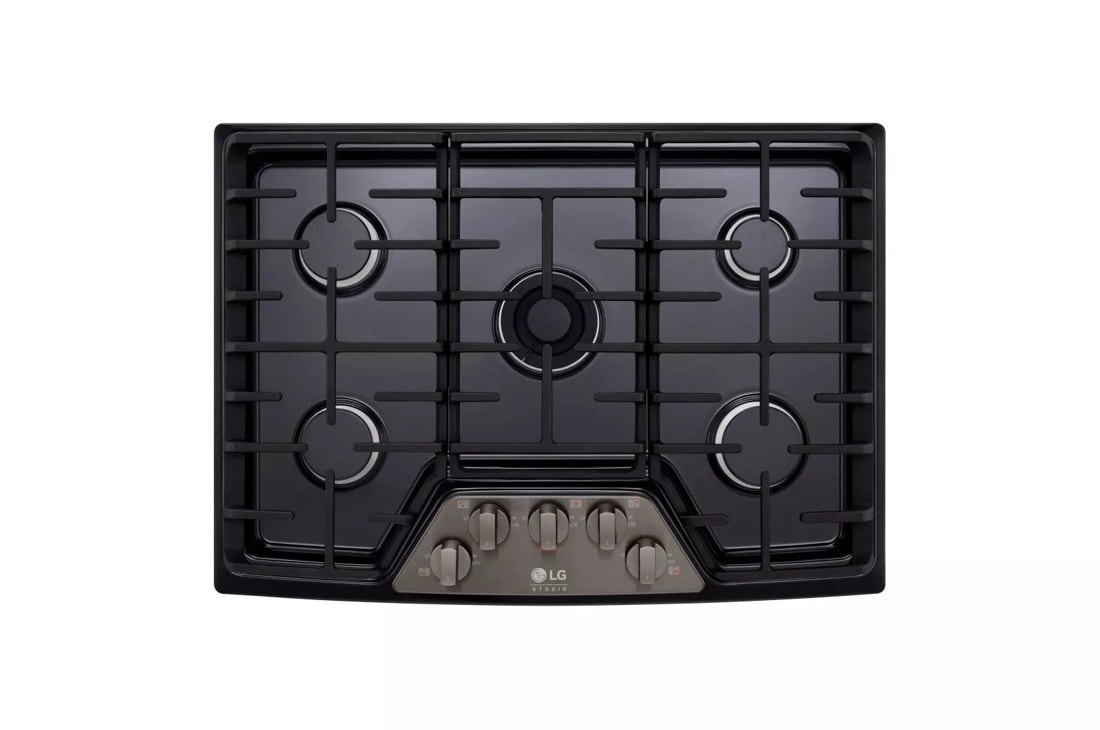 LG STUDIO 30" Gas Cooktop LSCG307BD