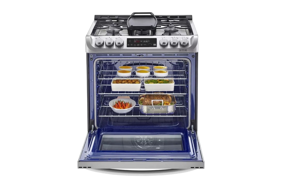 6.3 Cu. Ft. Smart Wi-fi Enabled Dual Fuel Slide-in Range With Probake Convection® And Easyclean® LSD4913ST
