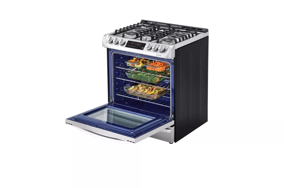 6.3 Cu. Ft. Smart Wi-fi Enabled Dual Fuel Slide-in Range With Probake Convection® And Easyclean® LSD4913ST