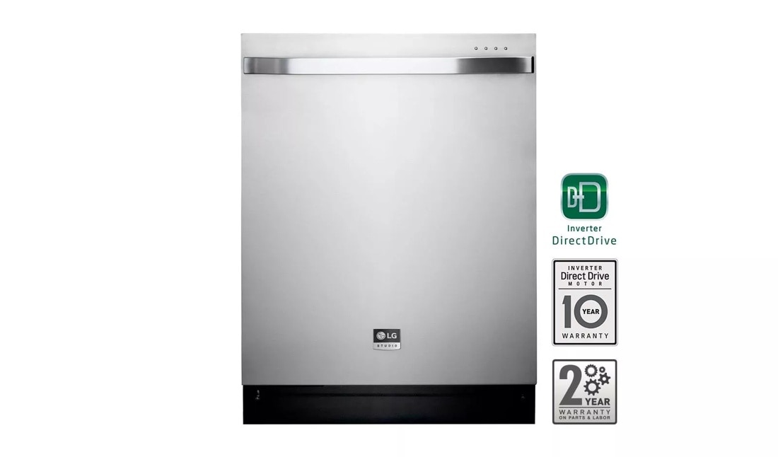 LG STUDIO - Top Control Dishwasher with Flexible EasyRack™ Plus System LSDF9962ST