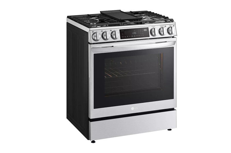 6.3 cu. ft. Smart wi-fi Enabled ProBake® Convection InstaView® Dual Fuel Slide-In Range with Air Fry view 2