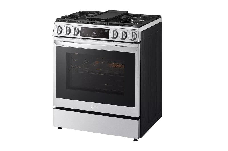 6.3 cu. ft. Smart wi-fi Enabled ProBake® Convection InstaView® Dual Fuel Slide-In Range with Air Fry view 3