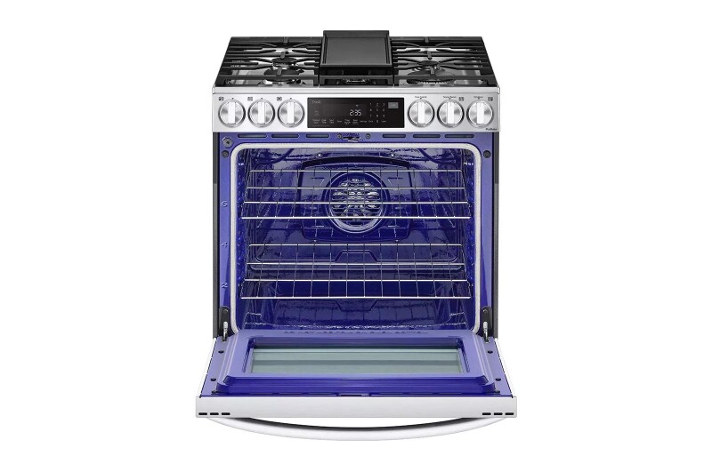 6.3 cu. ft. Smart wi-fi Enabled ProBake® Convection InstaView® Dual Fuel Slide-In Range with Air Fry view 8