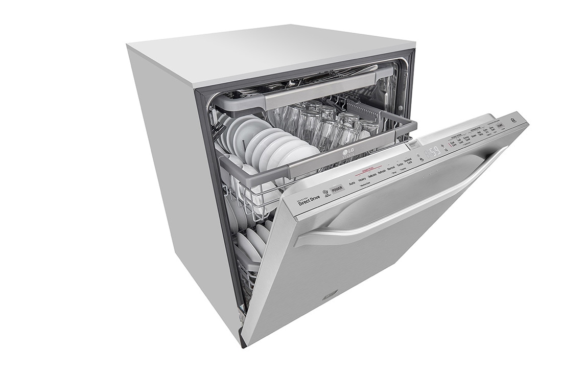 LG STUDIO Top Control Smart wi-fi Enabled Dishwasher with QuadWash™ LSDT9908SS