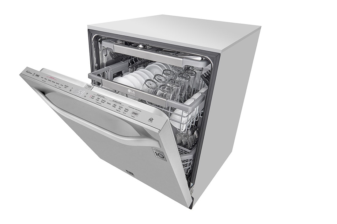 LG STUDIO Top Control Smart wi-fi Enabled Dishwasher with QuadWash™ LSDT9908SS