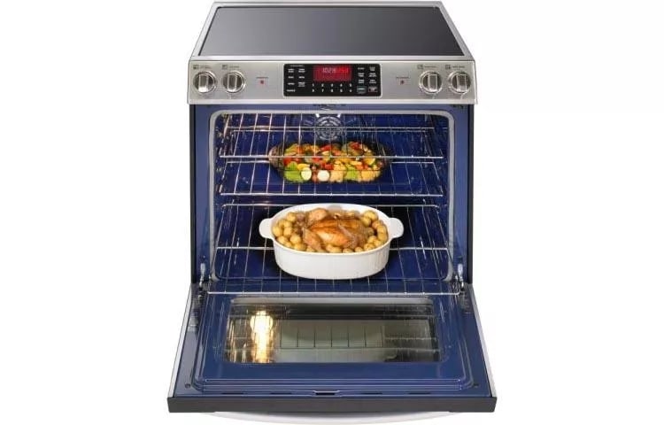 Slide-in Range With Large Capacity Oven And Evenjet™ Convection LSE3090ST