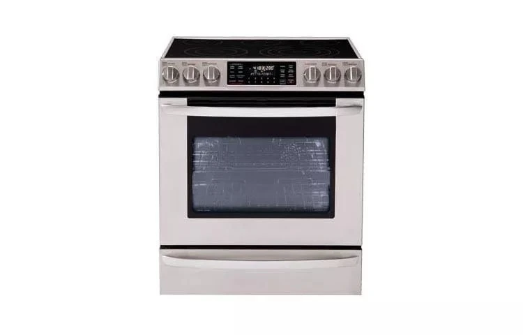 5.4 Cu. Ft. Capacity Electric Single Oven Slide-in Range With Dual Convection And Baking Drawer LSE3092ST