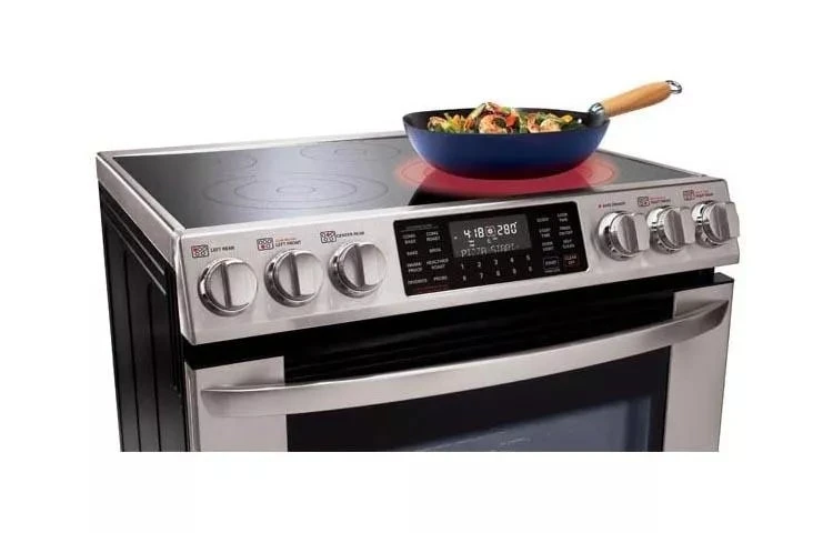 5.4 Cu. Ft. Capacity Electric Single Oven Slide-in Range With Dual Convection And Baking Drawer LSE3092ST
