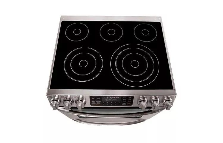 5.4 Cu. Ft. Capacity Electric Single Oven Slide-in Range With Dual Convection And Baking Drawer LSE3092ST