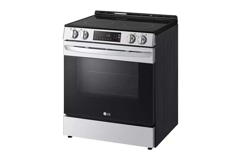 6.3 cu ft. Smart Wi-Fi Enabled Electric Slide-in Range with EasyClean® view 2