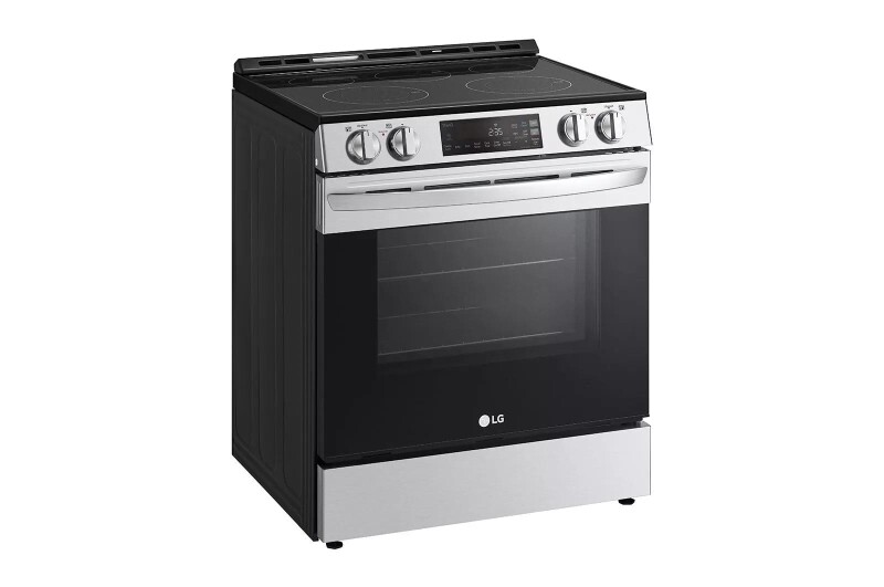 6.3 cu ft. Smart Wi-Fi Enabled Electric Slide-in Range with EasyClean® view 3